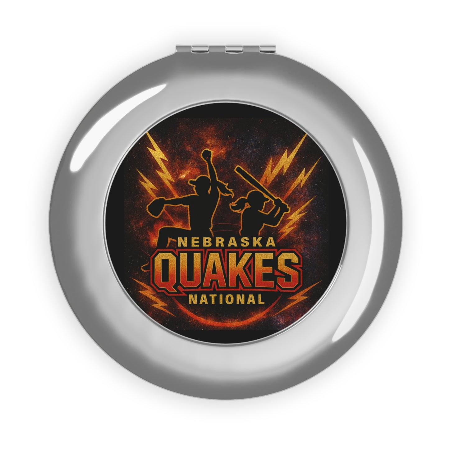 Quakes - Compact Travel Mirror