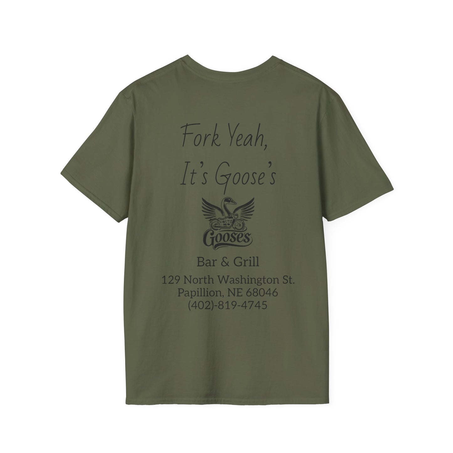 Goose's Bar & Grill - T-Shirt Fork Yeah