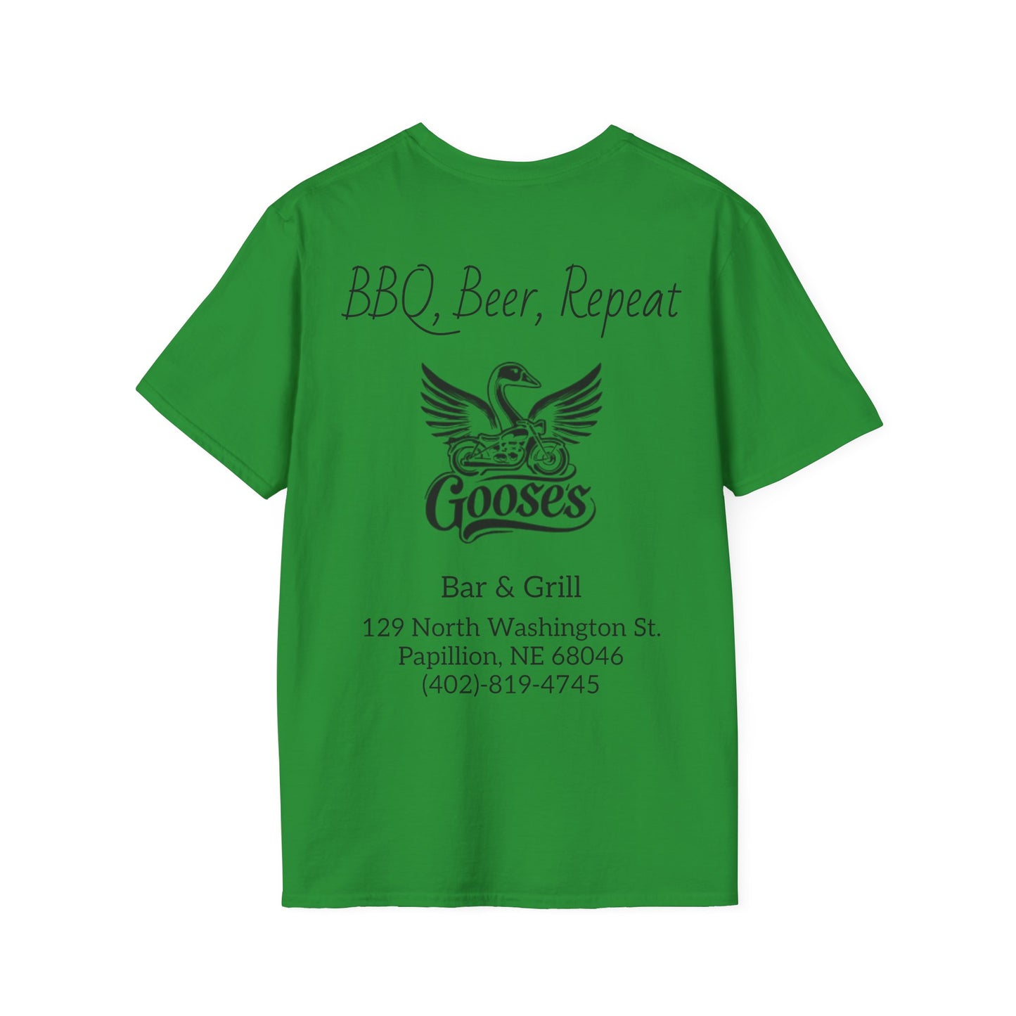 Goose's Bar & Grill - T-Shirt BBQ, Beer, Repeat