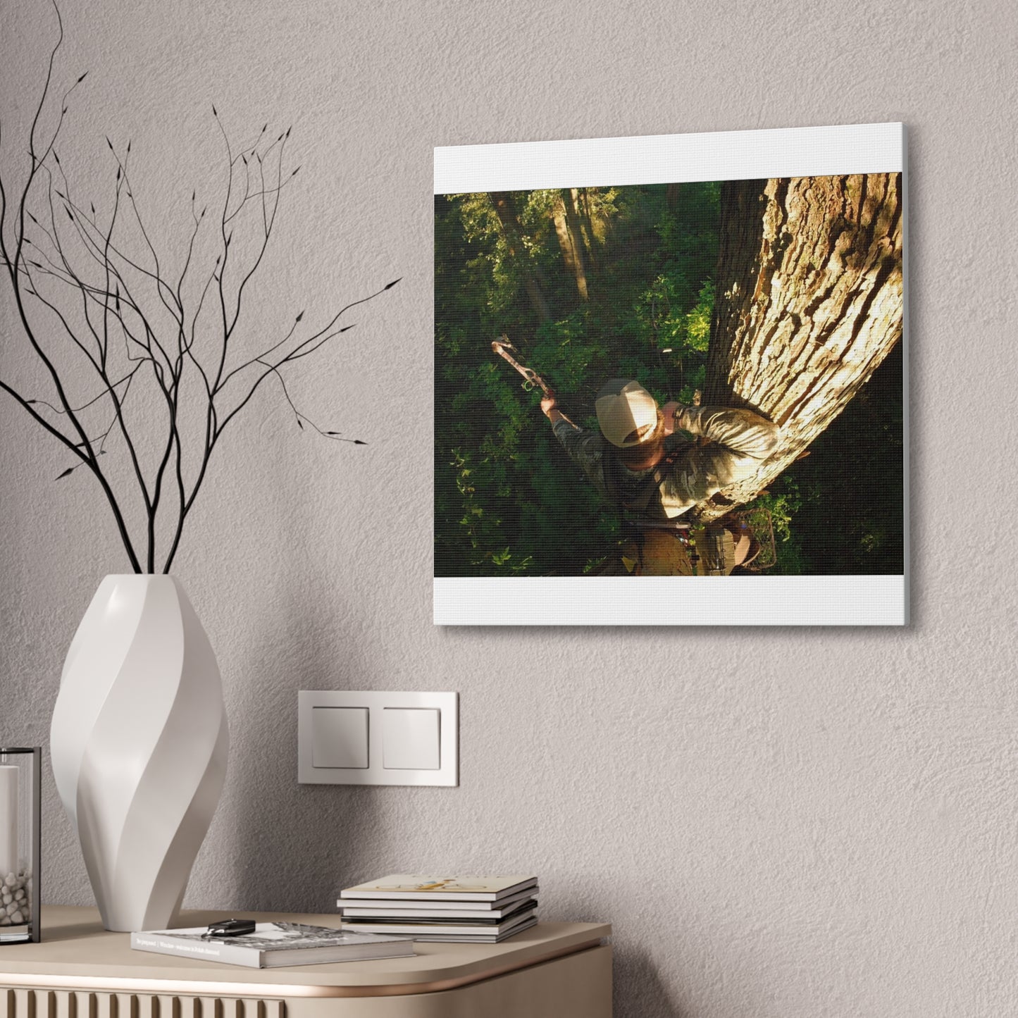 Wisconsin Adrenaline Junkies - Canvas Stretched, 0.75" - Hunter