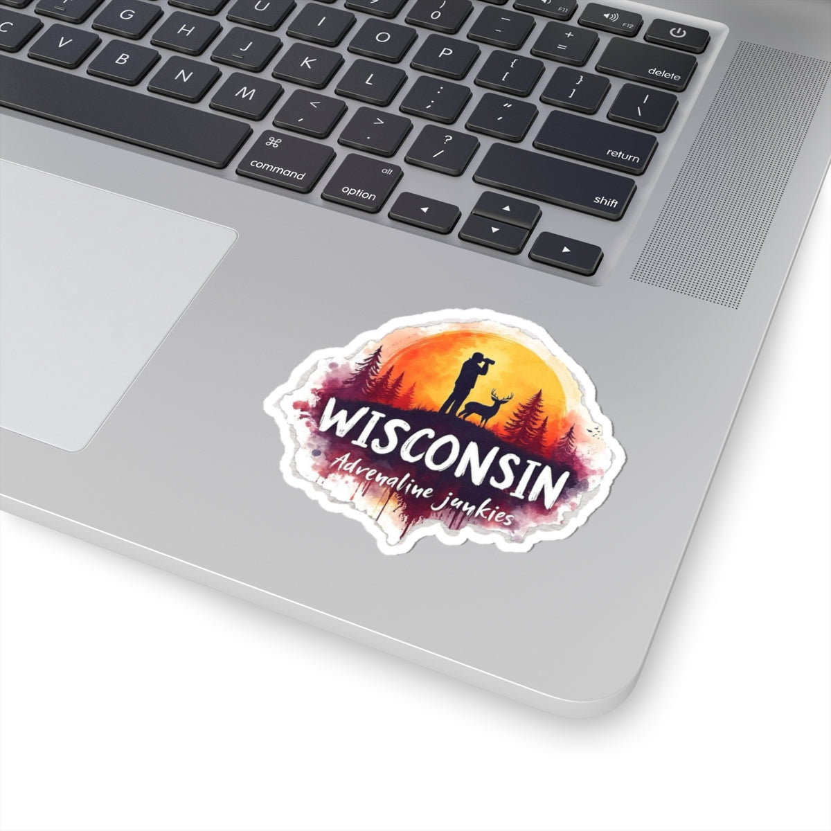 Wisconsin Adrenaline Junkies - Kiss-Cut Stickers