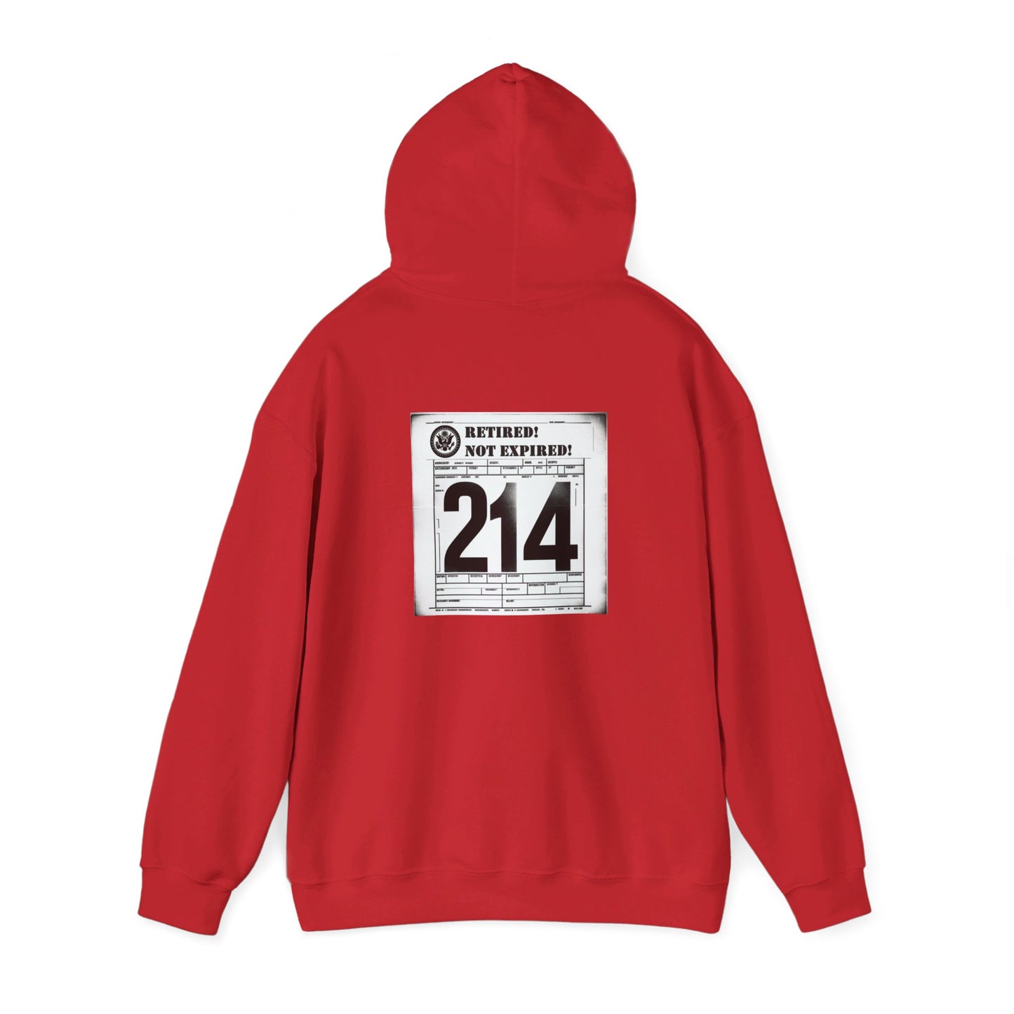 RAC Retired Not Expired-Hooded Sweatshirt!