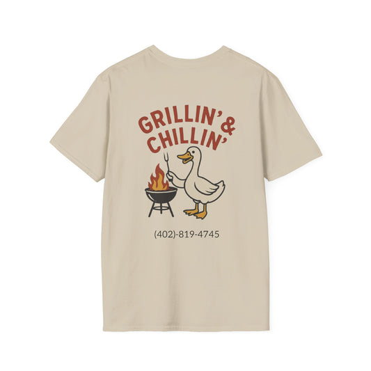 Goose's Bar & Grill - T-Shirt Grillin and Chillin