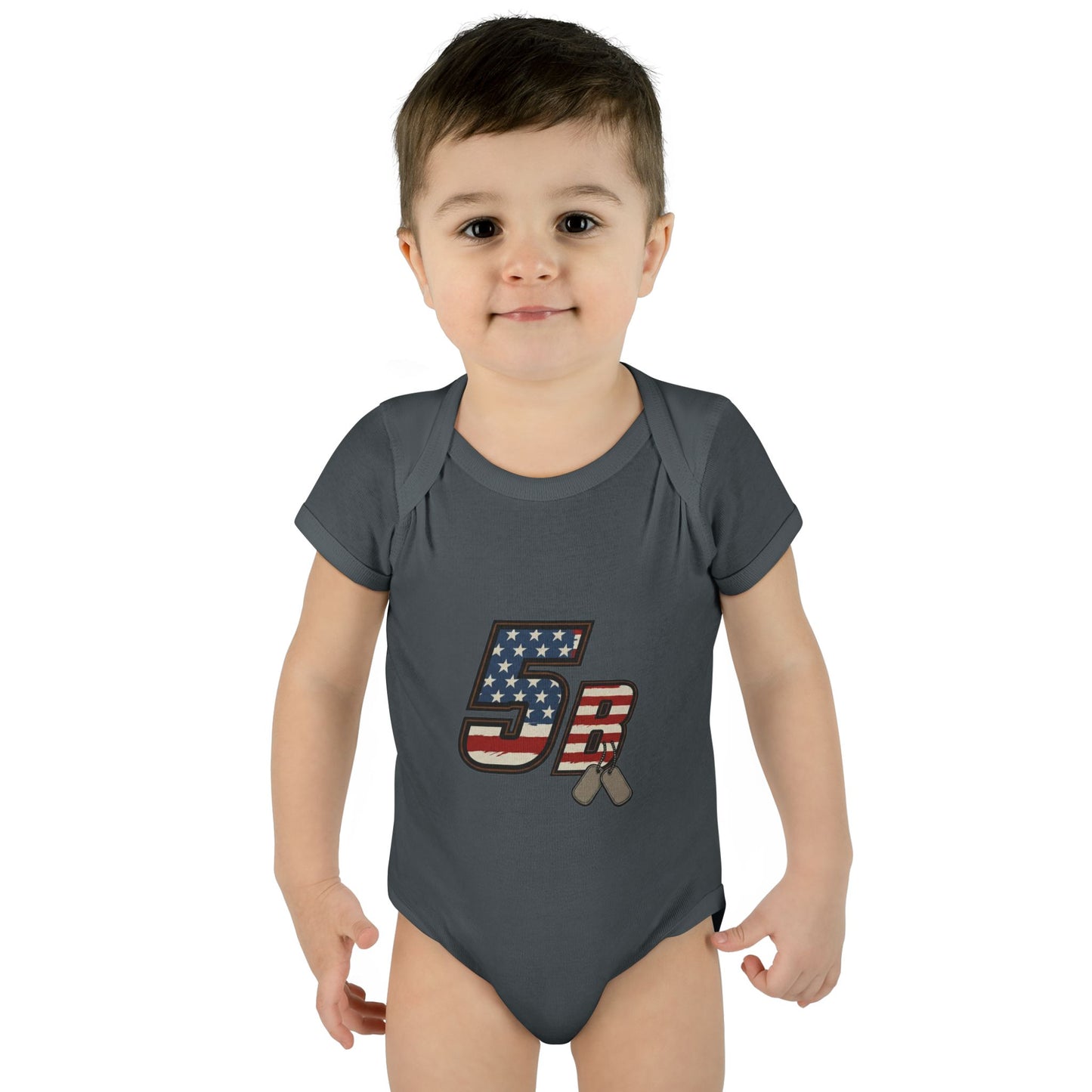 JWR - Infant Baby Rib Bodysuit - B