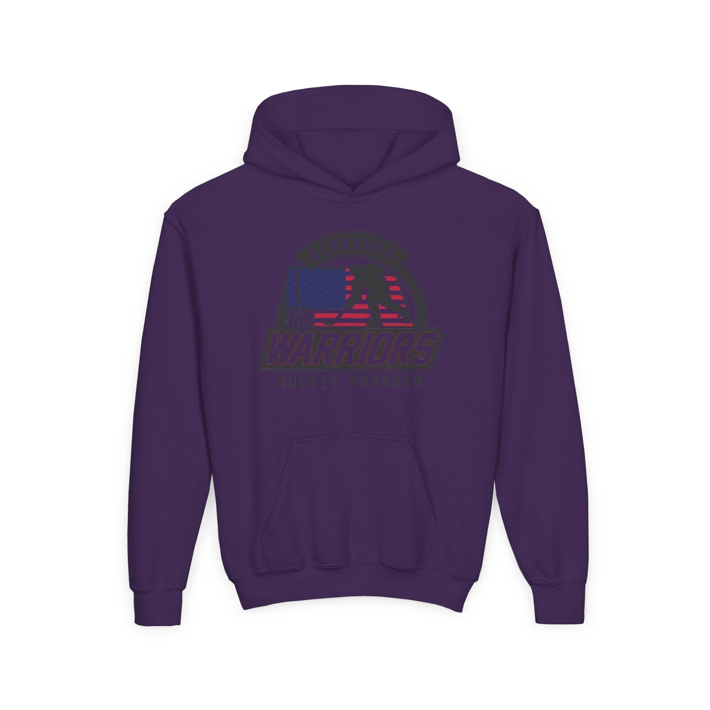 Nebraska Warriors Hockey Program Youth Hooded Sweatshirt