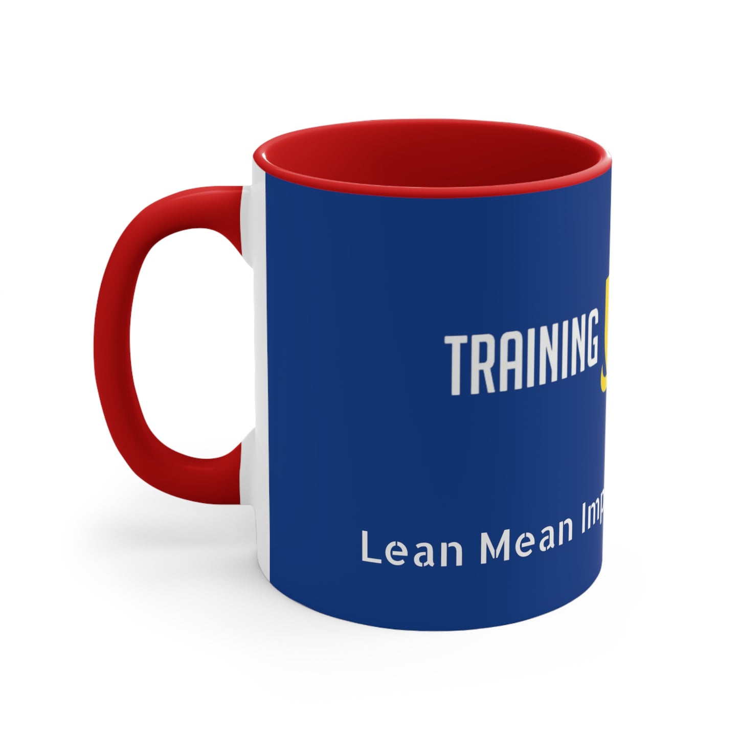 Training 101 Academy 11oz Accent Mug blue yellow