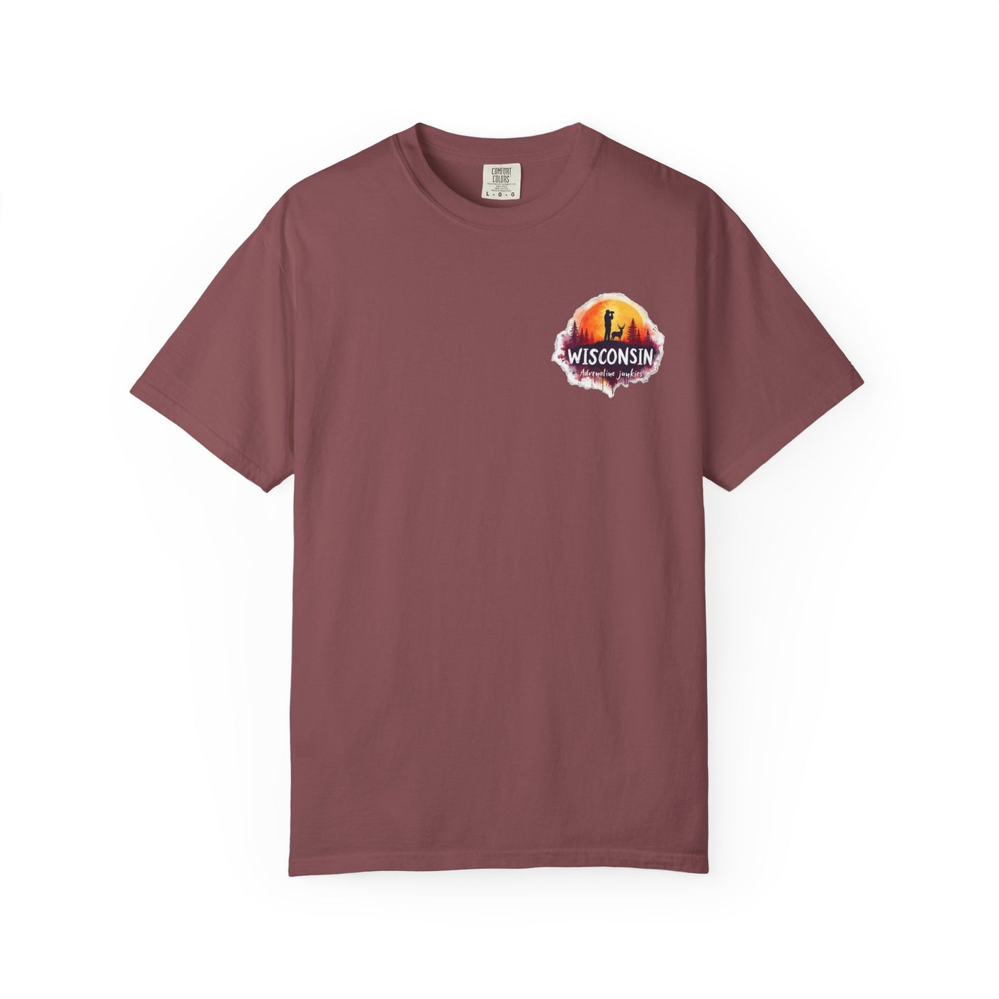 Wisconsin Adrenaline Junkies Unisex Garment-Dyed T-shirt