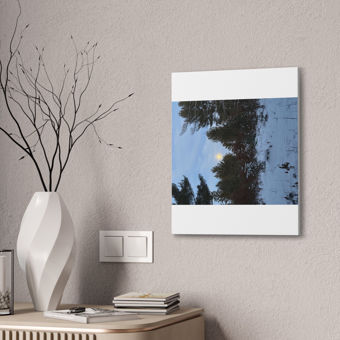 Wisconsin Adrenaline Junkies - Canvas Stretched, 0.75" - Snow