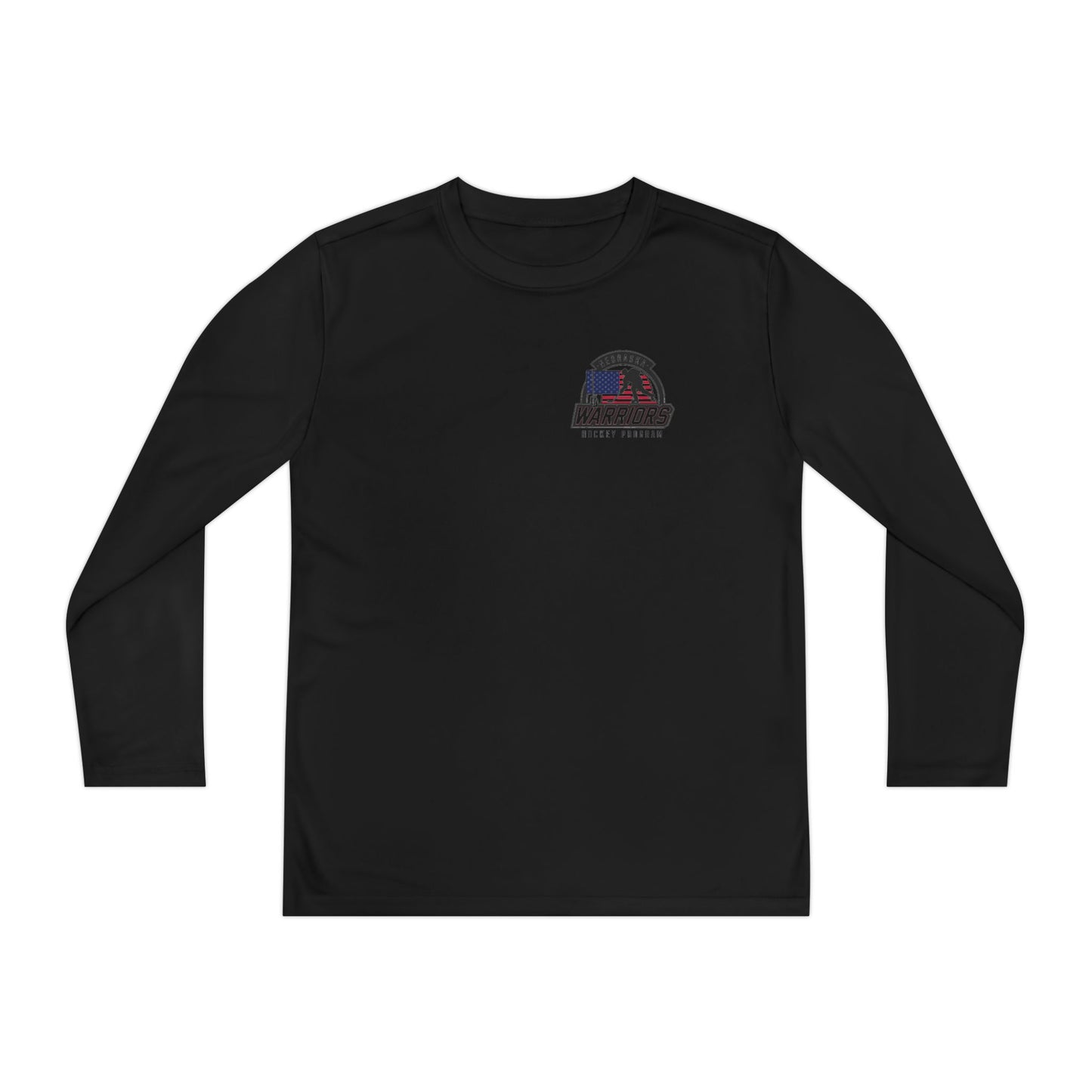 Nebraska Warriors Hockey Program Long Sleeve Tee Youth
