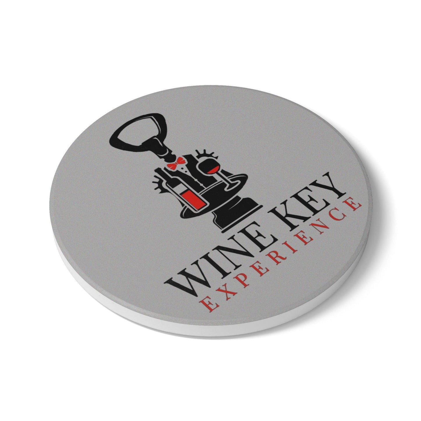 WKE - Ceramic Coaster grey