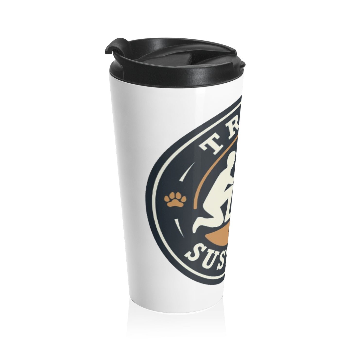 Train to Sustain - Stainless Steel Travel Mug