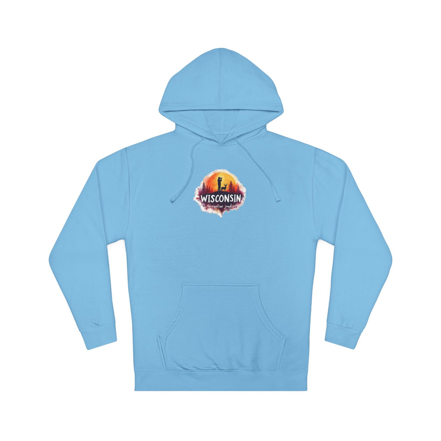 Wisconsin adrenaline junkies - Unisex Hooded Sweatshirt