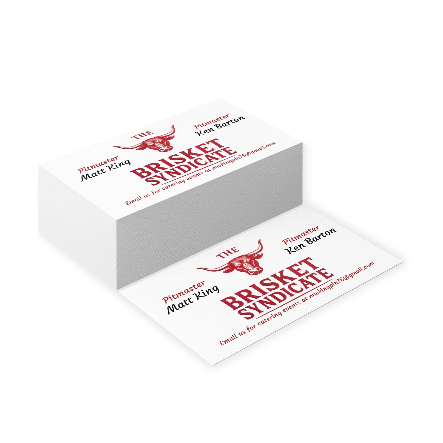 The Brisket Syndicate - Business Cards