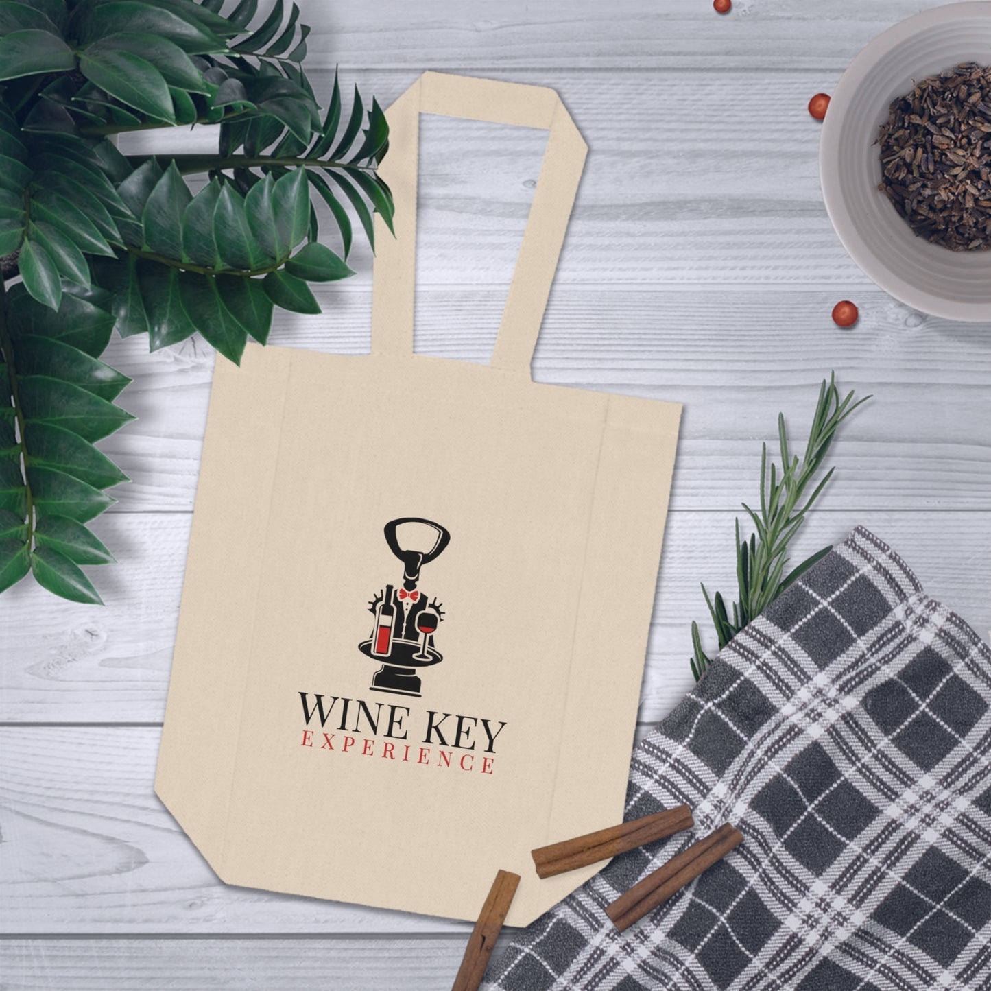 WKE - Double Wine Tote Bag