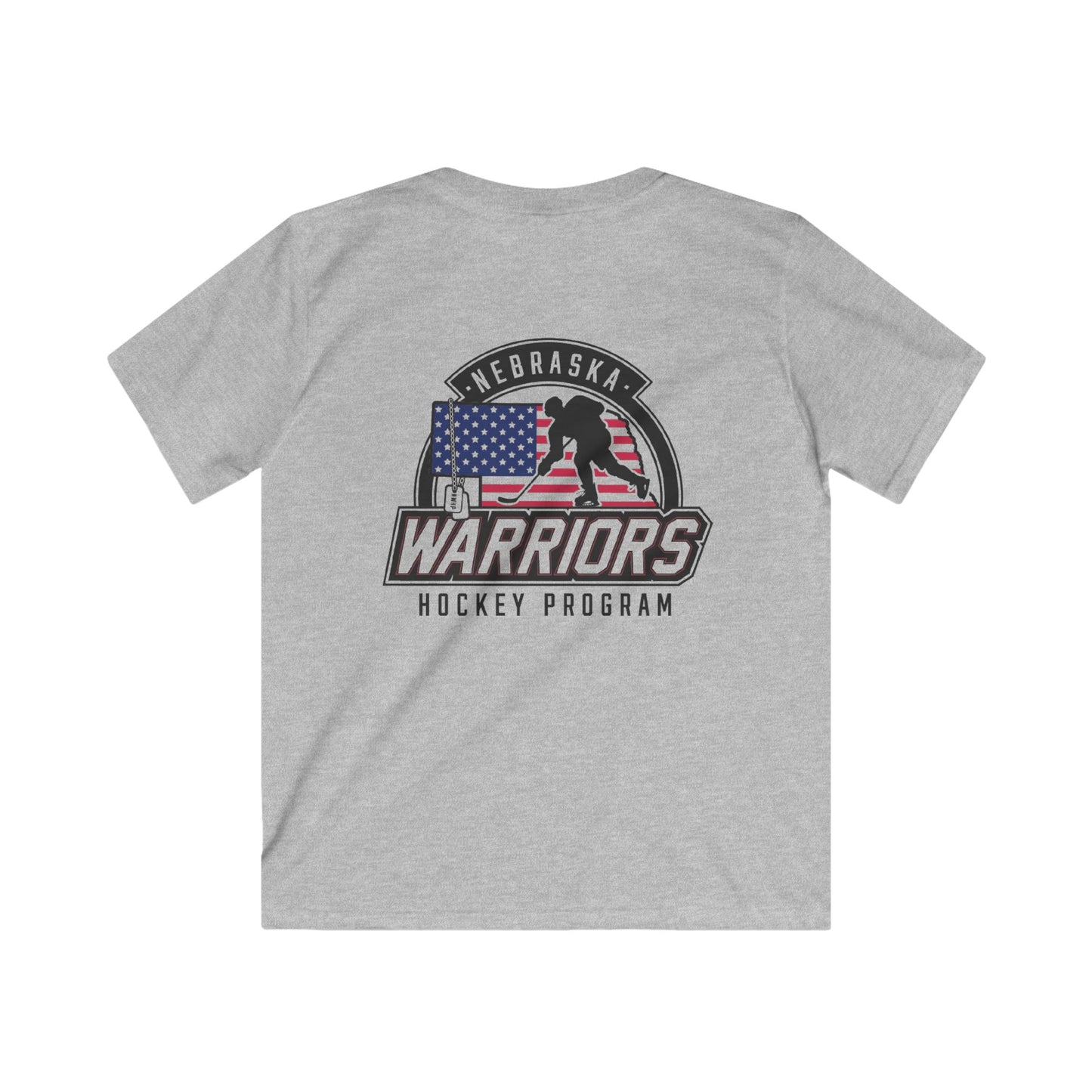 Nebraska Warriors Hockey Program Kids Tee