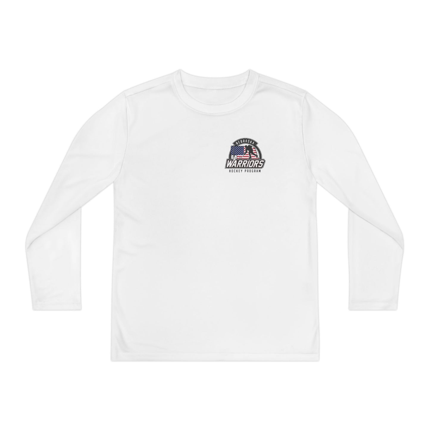 Nebraska Warriors Hockey Program Long Sleeve Tee Youth