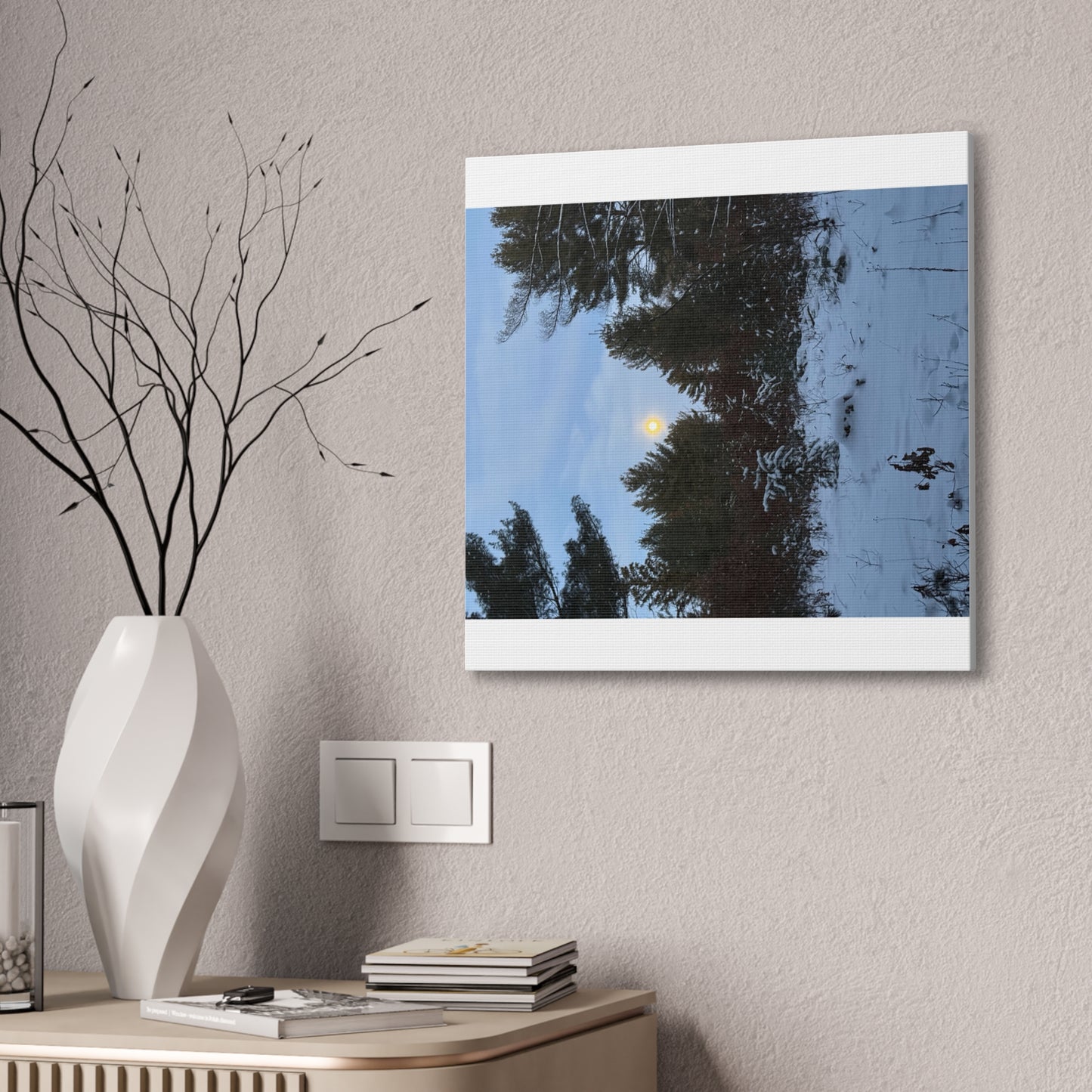 Wisconsin Adrenaline Junkies - Canvas Stretched, 0.75" - Snow