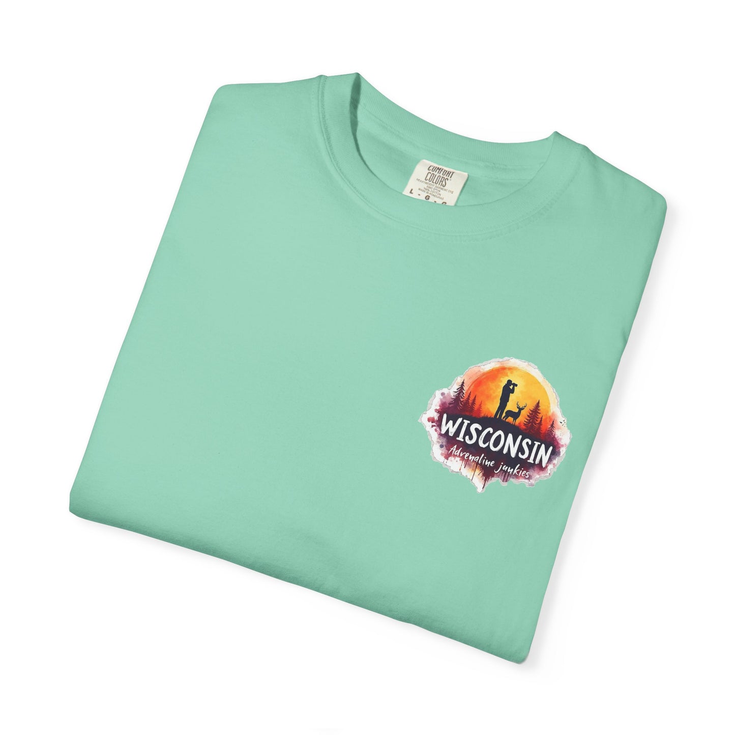 Wisconsin Adrenaline Junkies Unisex Garment-Dyed T-shirt