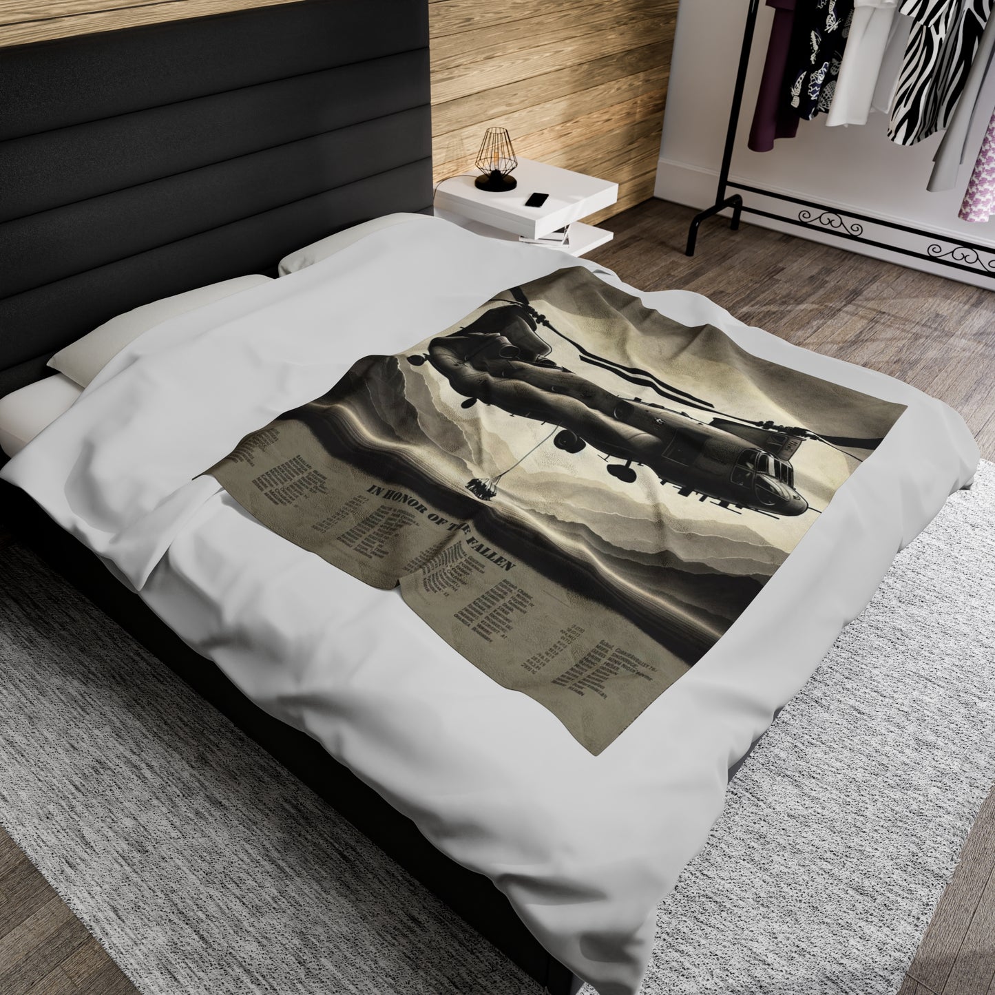 RAC Tribute Skyline- Plush Blanket