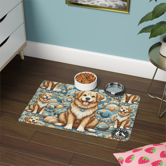 Train to Sustain - Pet Food Mat (Dog Space)