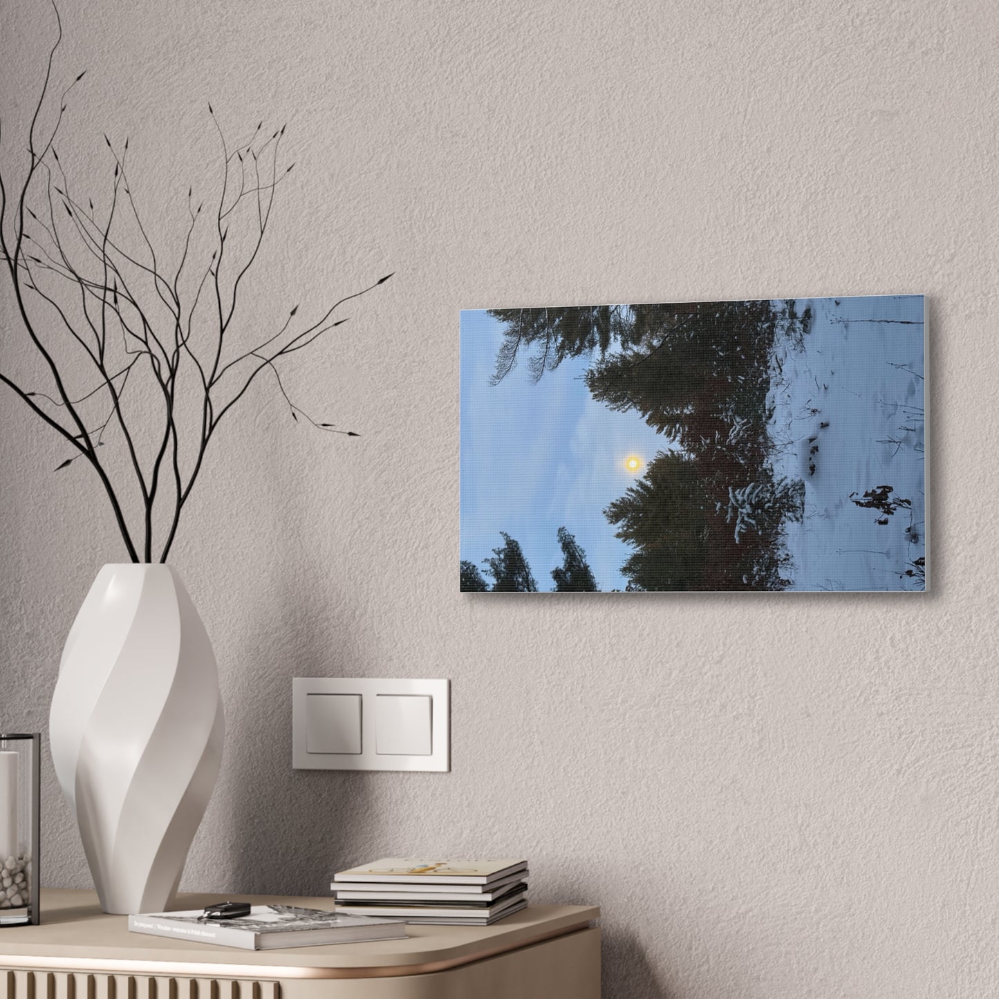 Wisconsin Adrenaline Junkies - Canvas Stretched, 0.75" - Snow