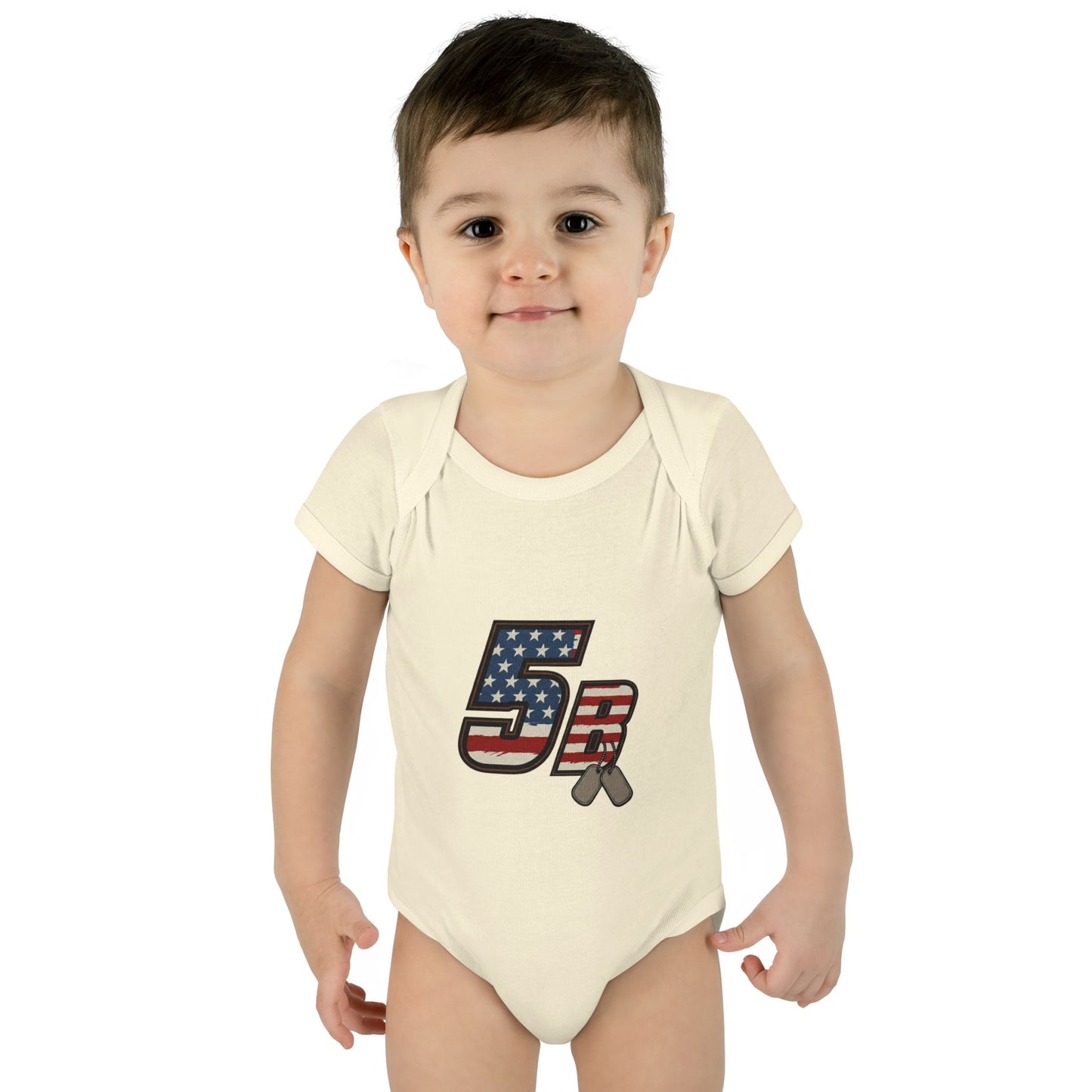 JWR - Infant Baby Rib Bodysuit - B
