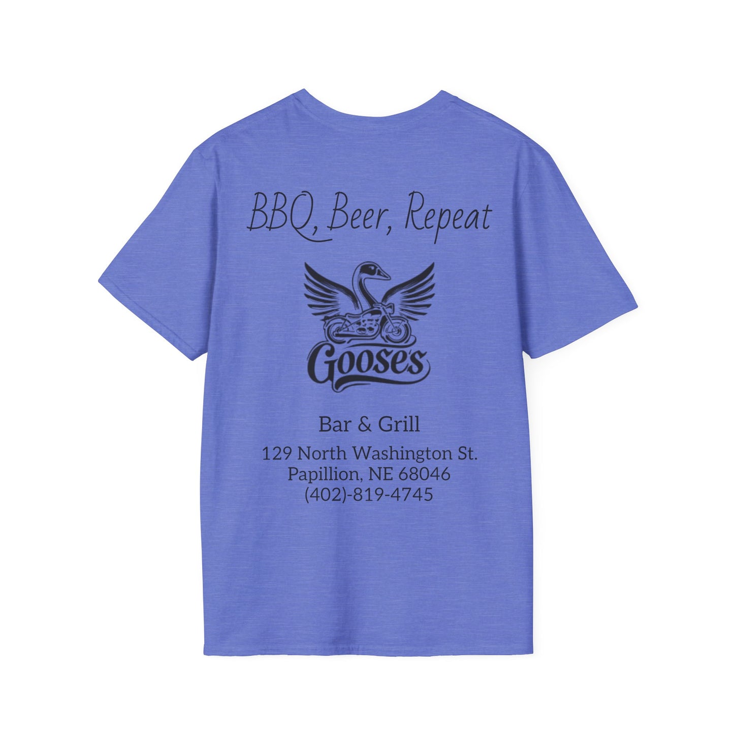 Goose's Bar & Grill - T-Shirt BBQ, Beer, Repeat
