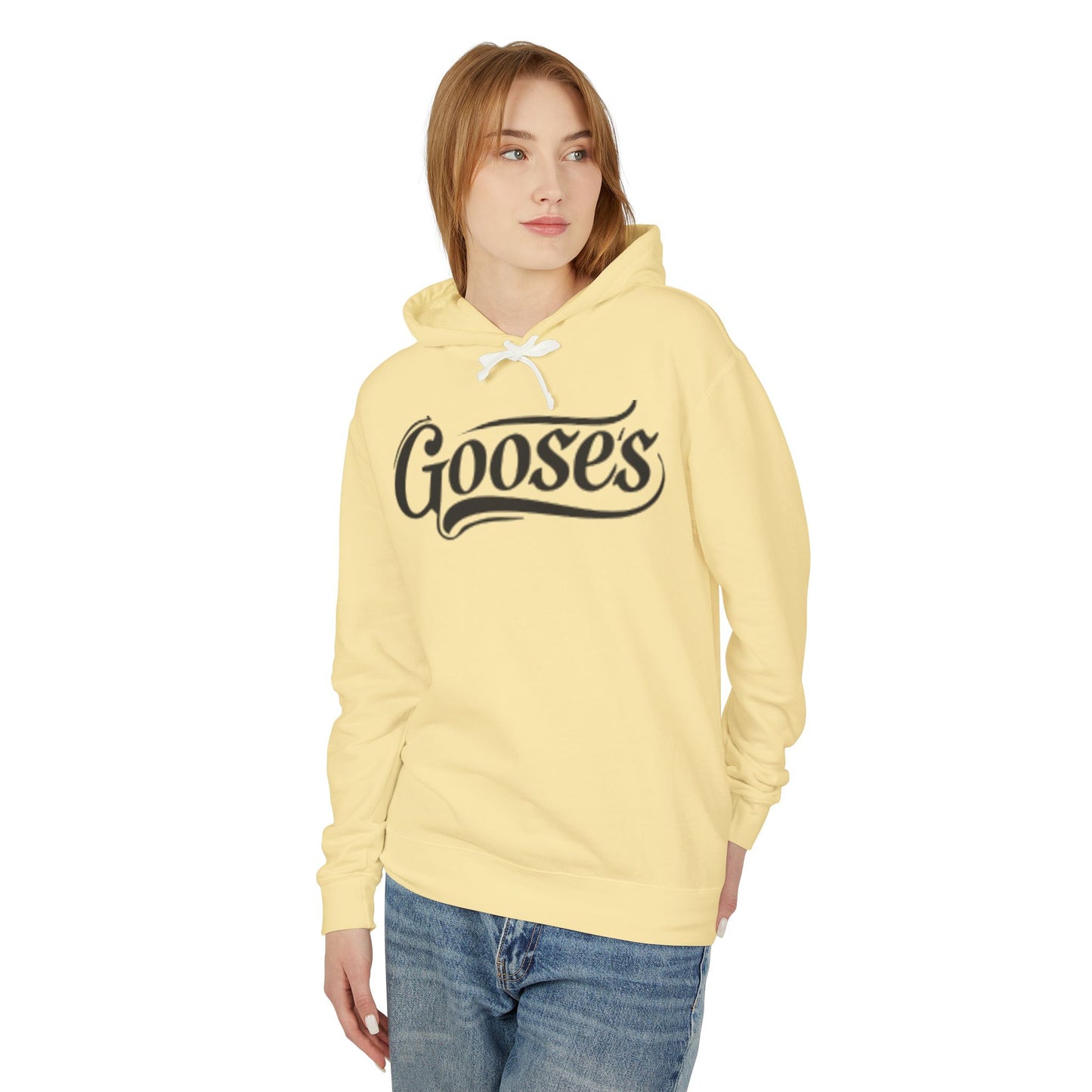 Goose's Unisex Lightweight Hooded Sweatshirt