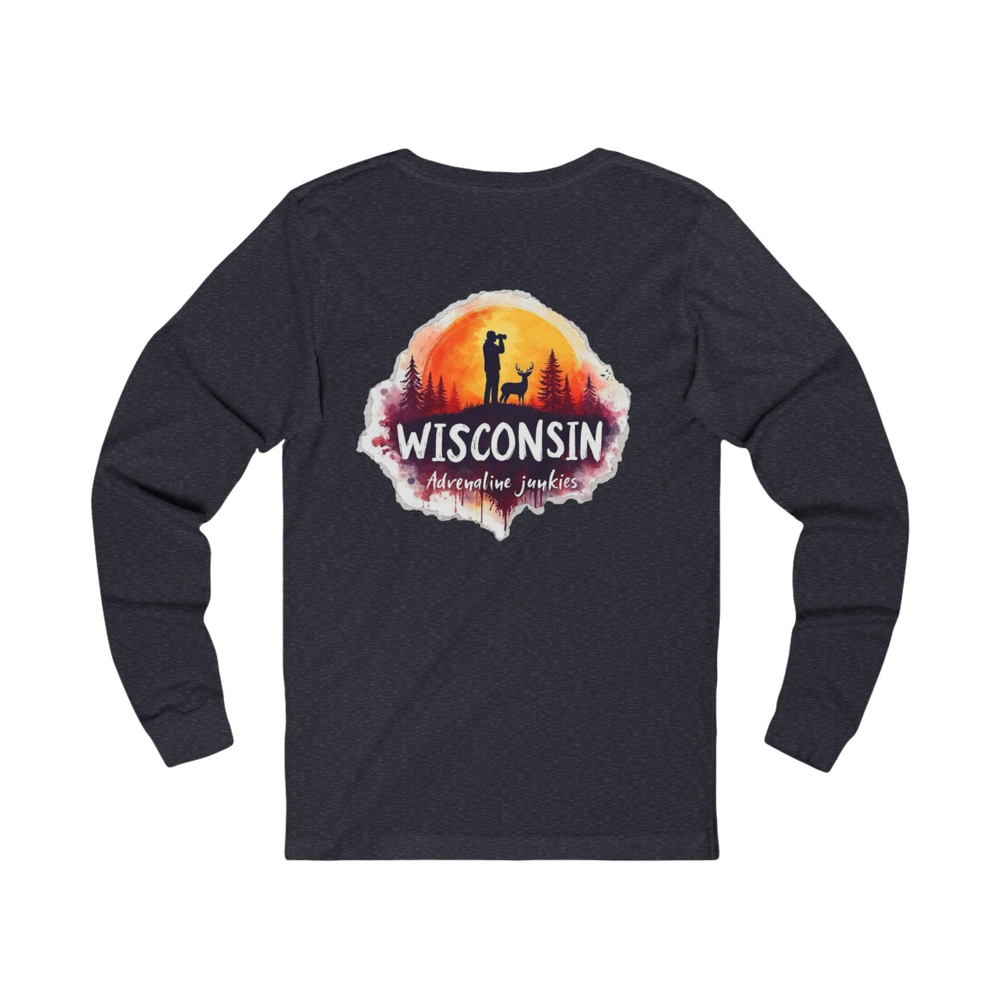 Wisconsin Adrenaline Junkies - Unisex Jersey Long Sleeve Tee