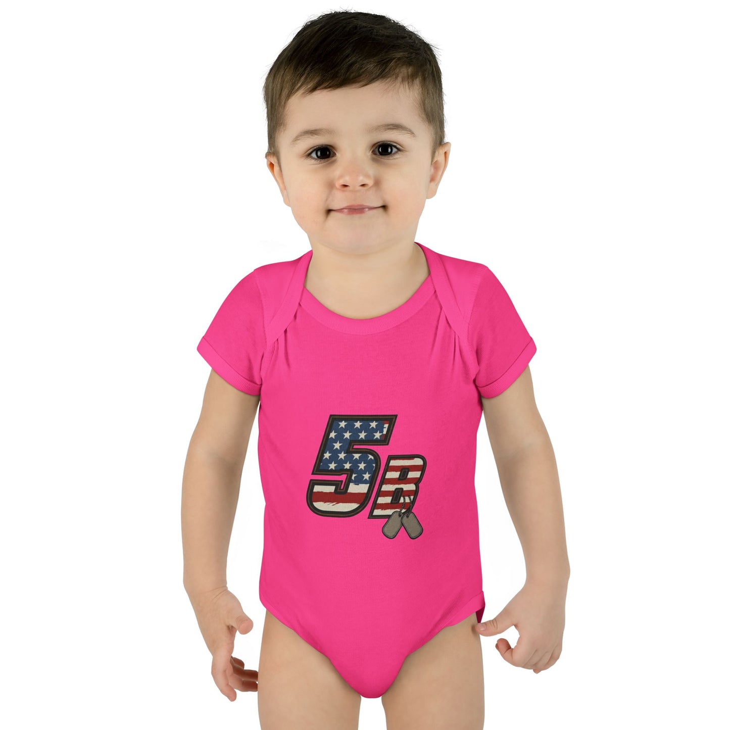 JWR - Infant Baby Rib Bodysuit - B