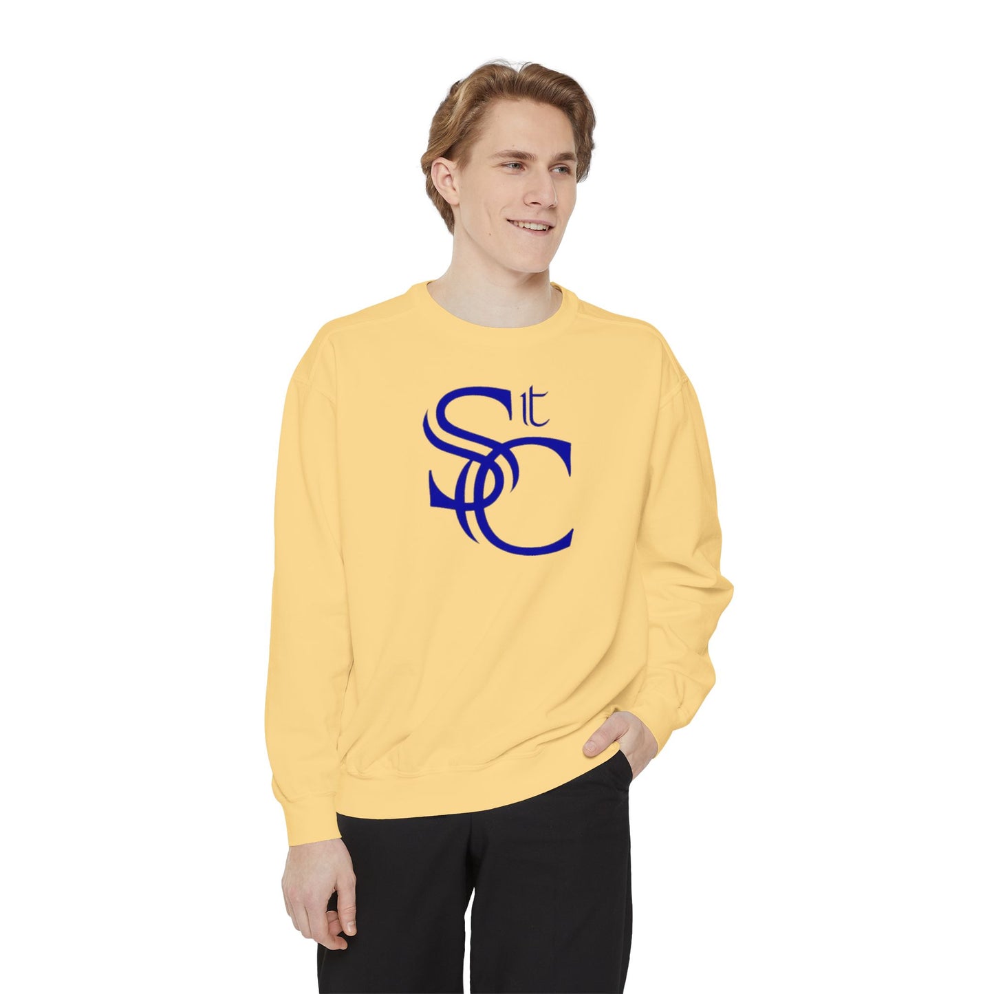 St. Columbkille Crusaders - Unisex Garment-Dyed Sweatshirt