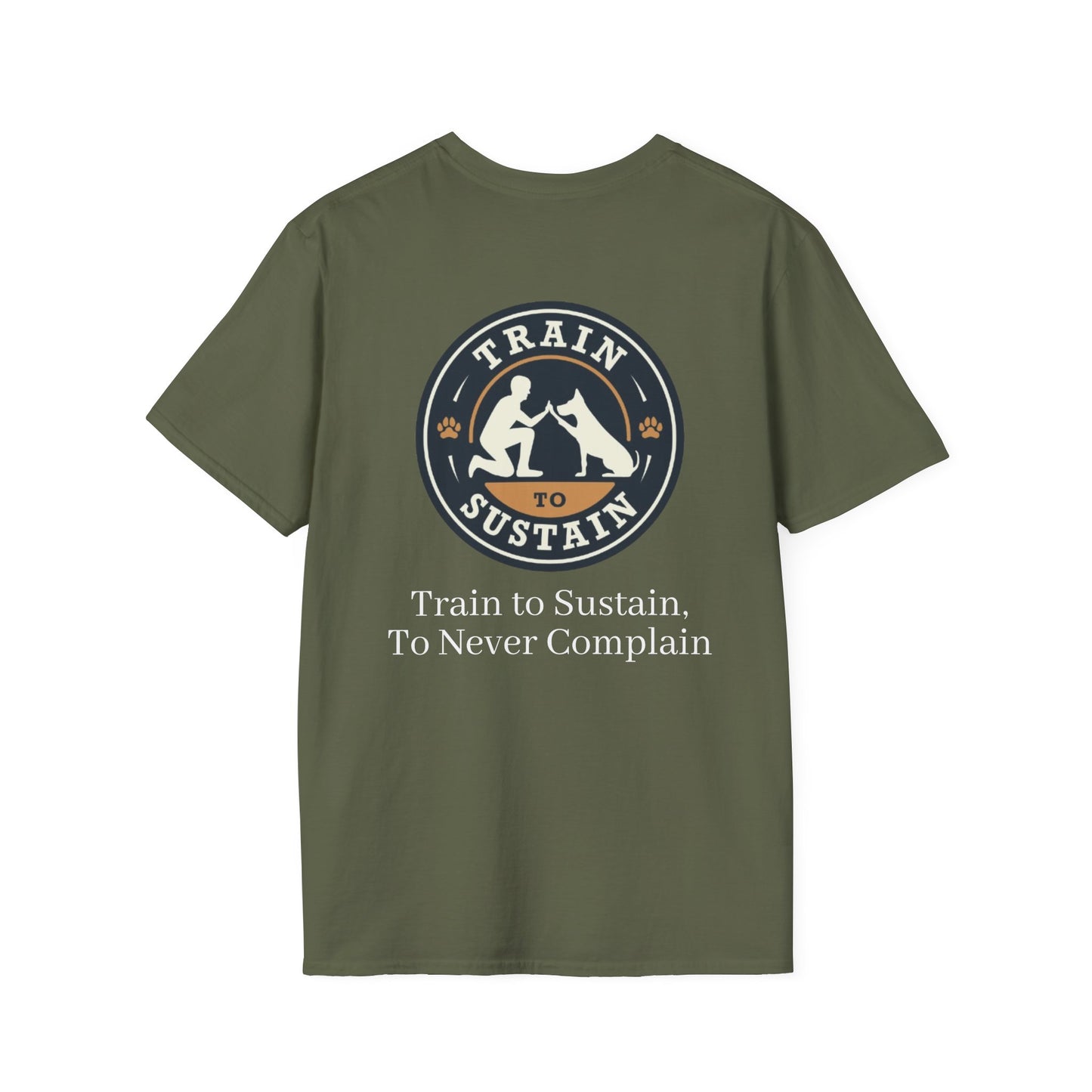 Train to Sustain Tee (To Never Complain)
