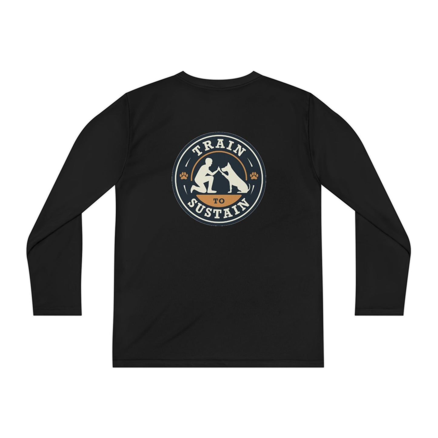 Long Sleeve Tee Youth Train to Sustain