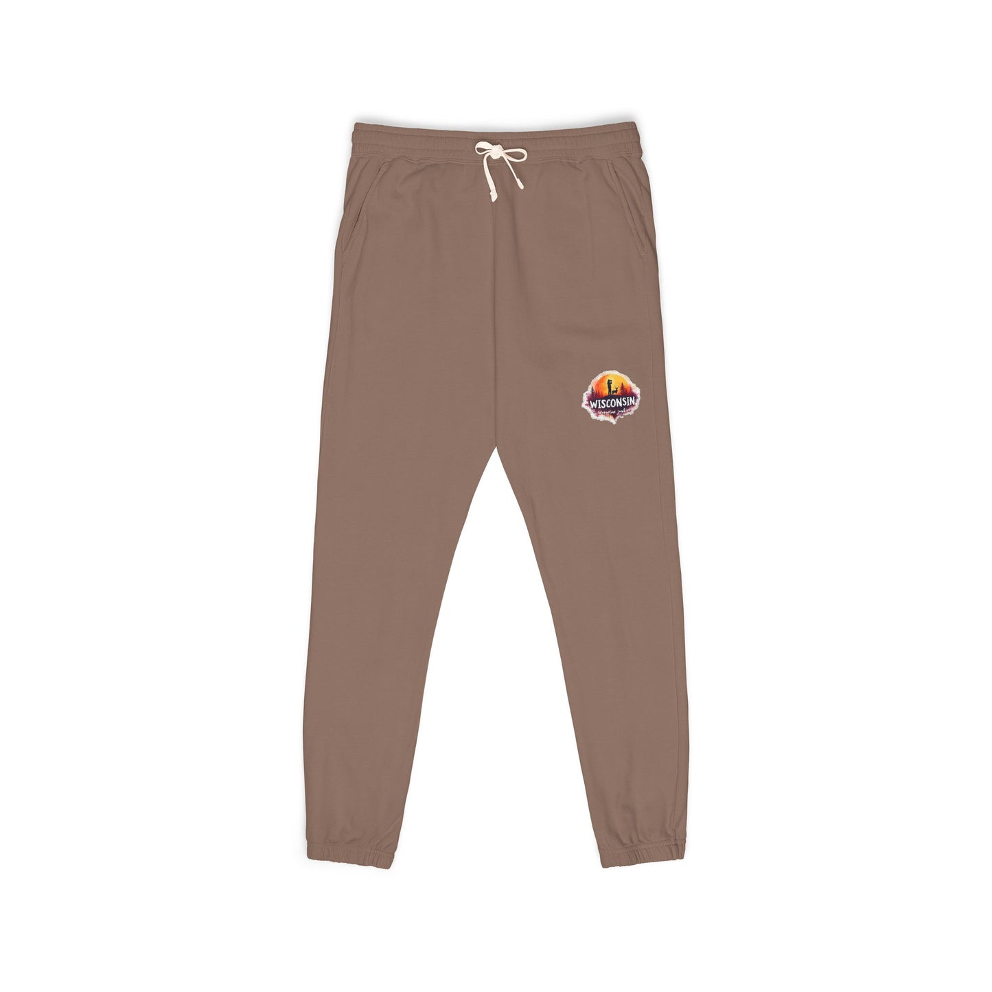 Wisconsin Adrenaline Junkies - Unisex Garment-Dyed Fleece Sweatpants