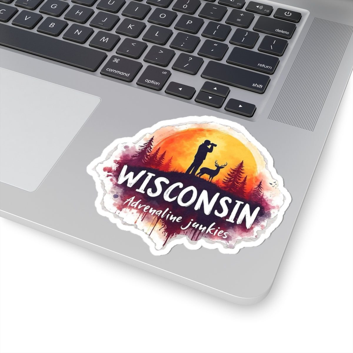 Wisconsin Adrenaline Junkies - Kiss-Cut Stickers
