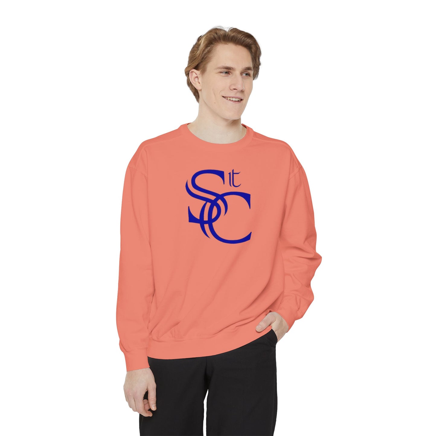 St. Columbkille Crusaders - Unisex Garment-Dyed Sweatshirt