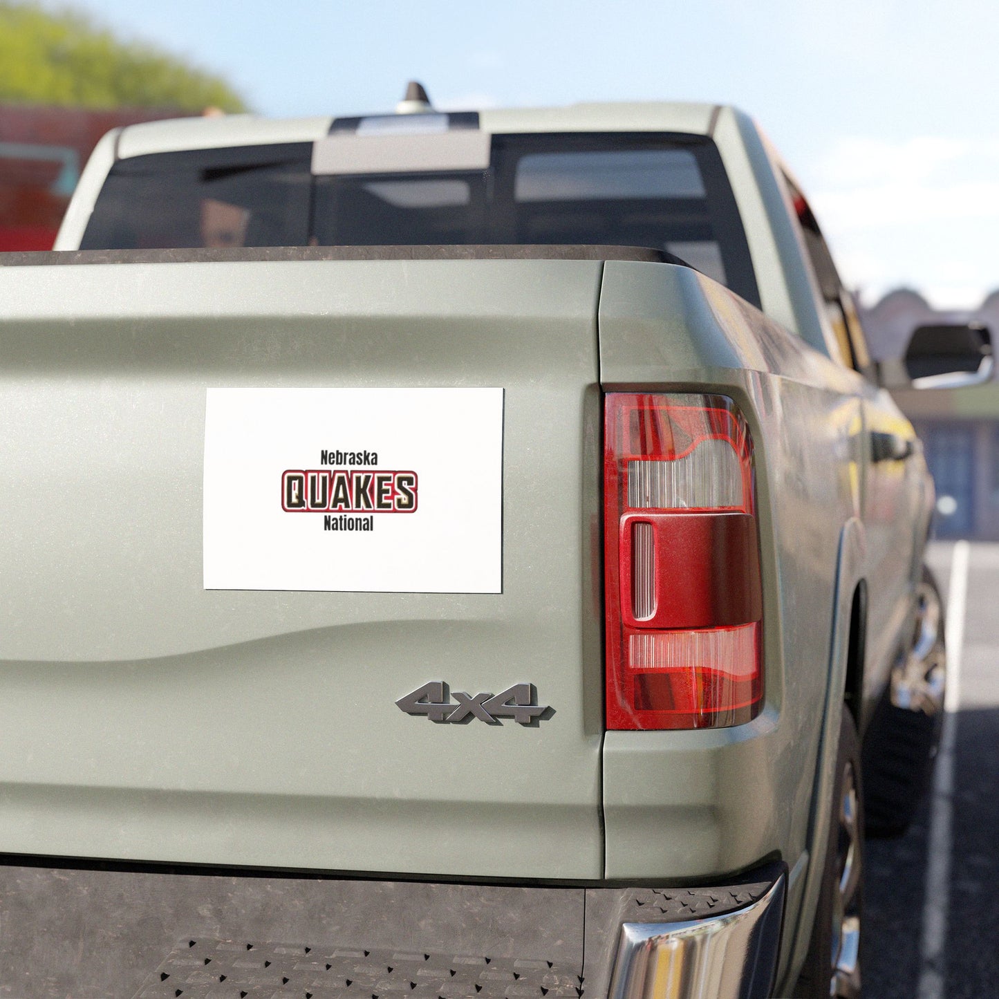Quakes - Car Magnet rec