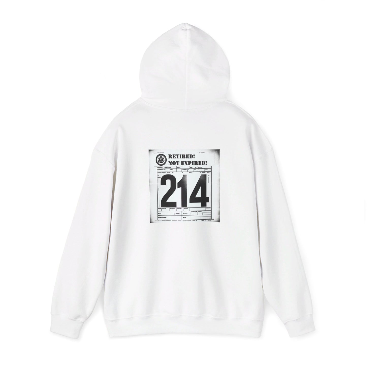 RAC Retired Not Expired-Hooded Sweatshirt!