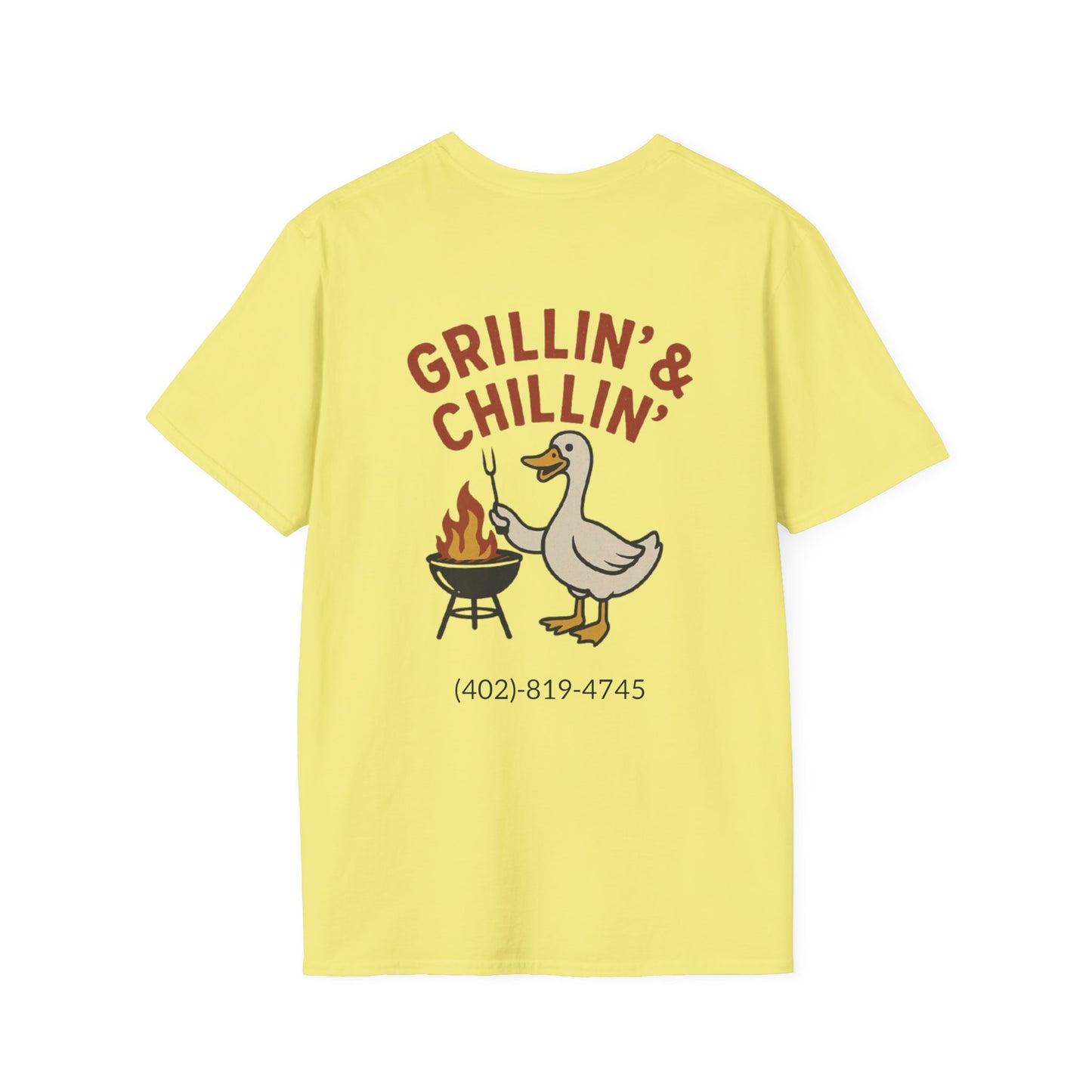 Goose's Bar & Grill - T-Shirt Grillin and Chillin