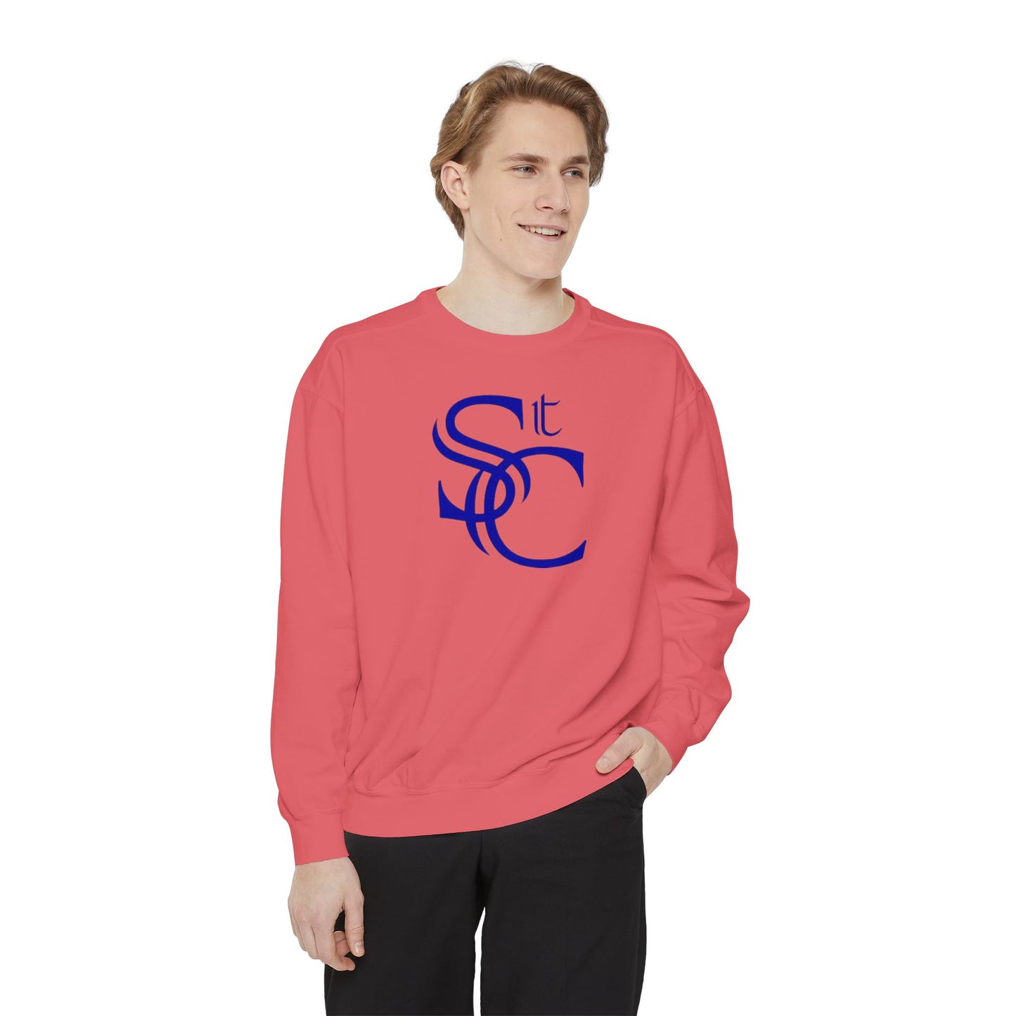St. Columbkille Crusaders - Unisex Garment-Dyed Sweatshirt
