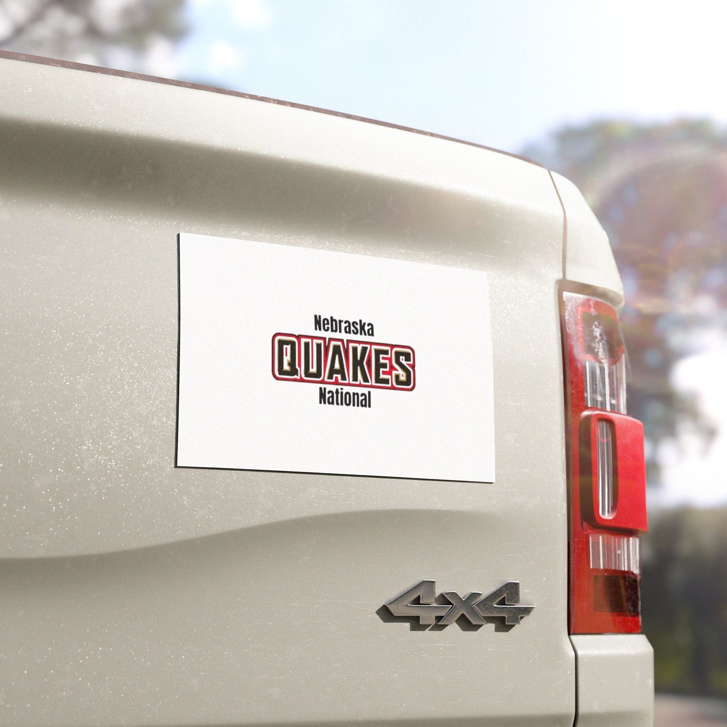 Quakes - Car Magnet rec