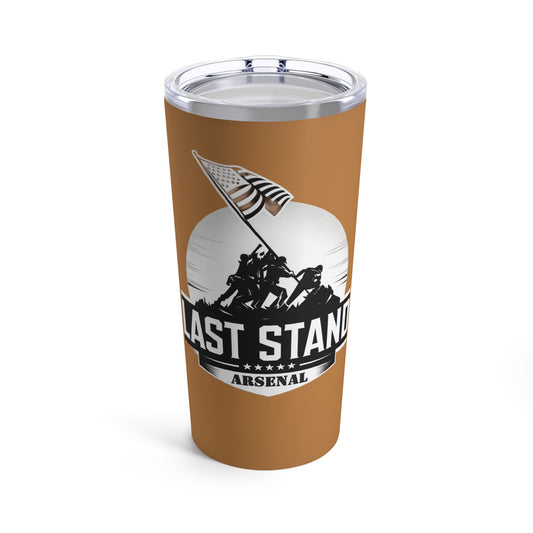 Last Stand Arsenal- Light Brown, All Together Tumbler 20oz