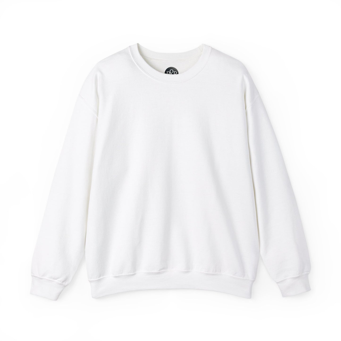 Logo in Neck Template - Unisex Heavy Blend™ Crewneck Sweatshirt