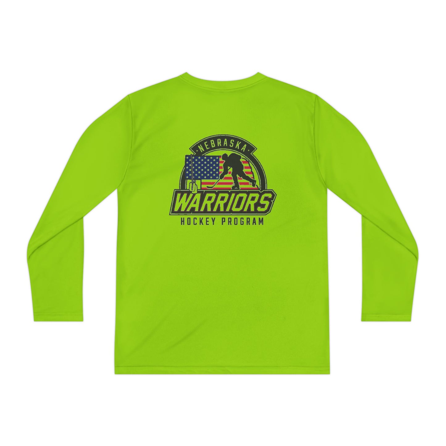 Nebraska Warriors Hockey Program Long Sleeve Tee Youth