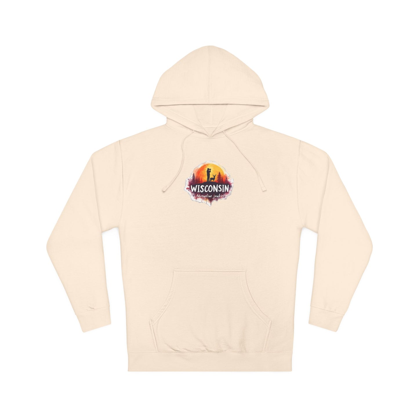 Wisconsin adrenaline junkies - Unisex Hooded Sweatshirt
