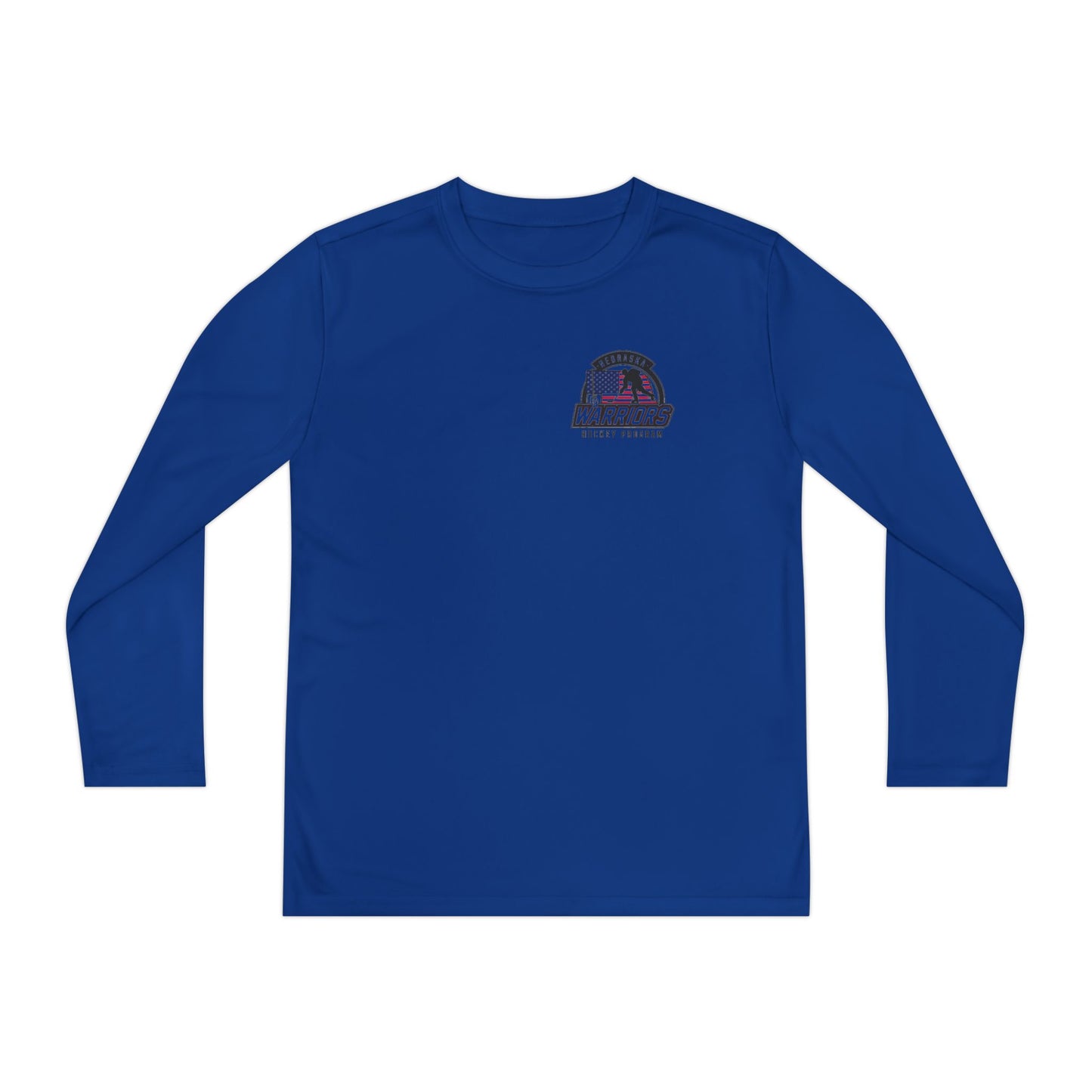 Nebraska Warriors Hockey Program Long Sleeve Tee Youth