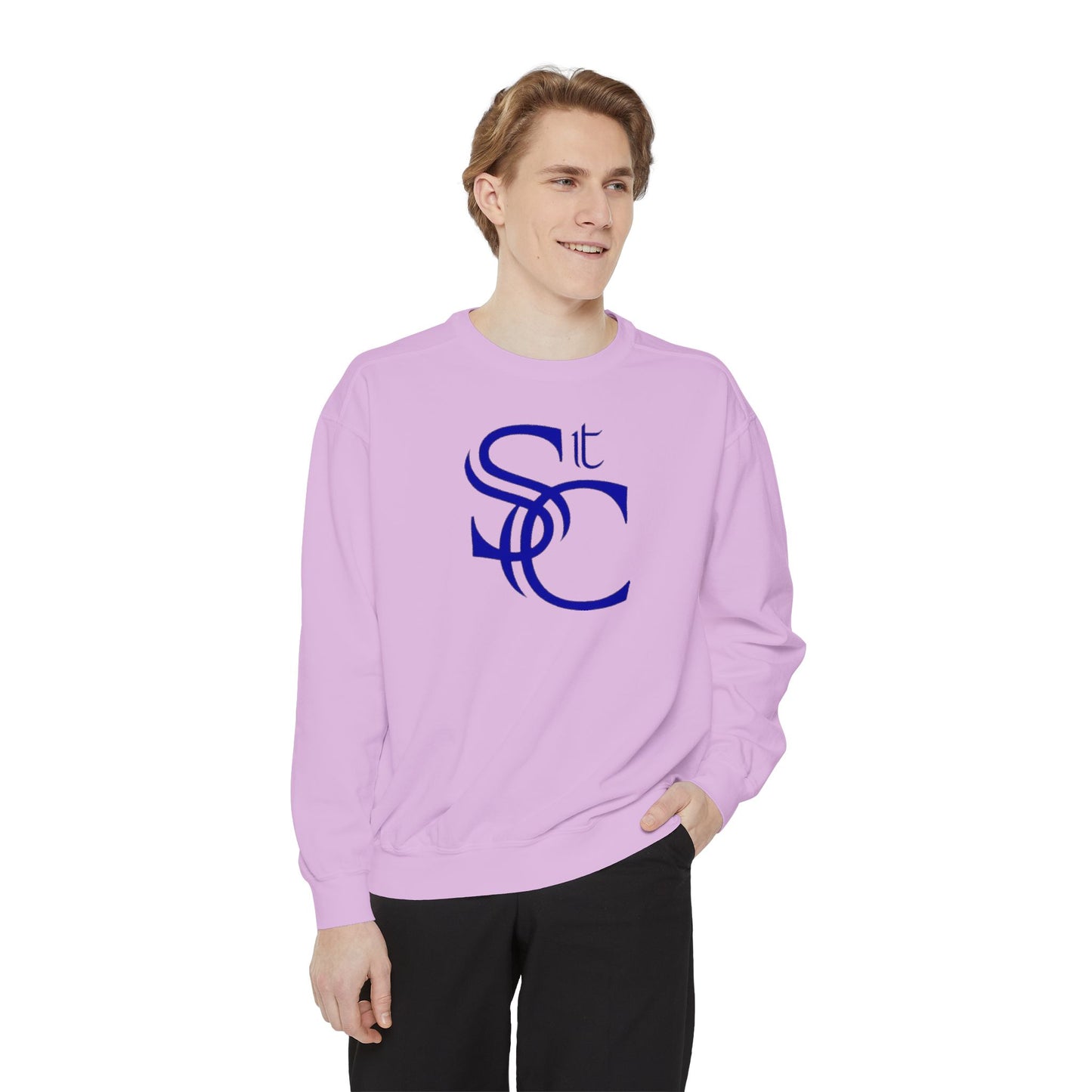 St. Columbkille Crusaders - Unisex Garment-Dyed Sweatshirt