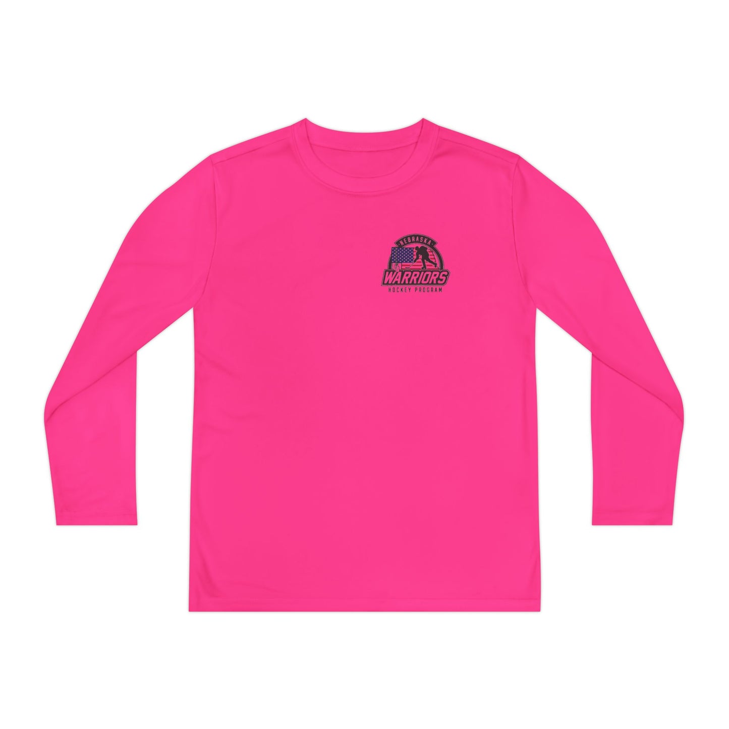 Nebraska Warriors Hockey Program Long Sleeve Tee Youth
