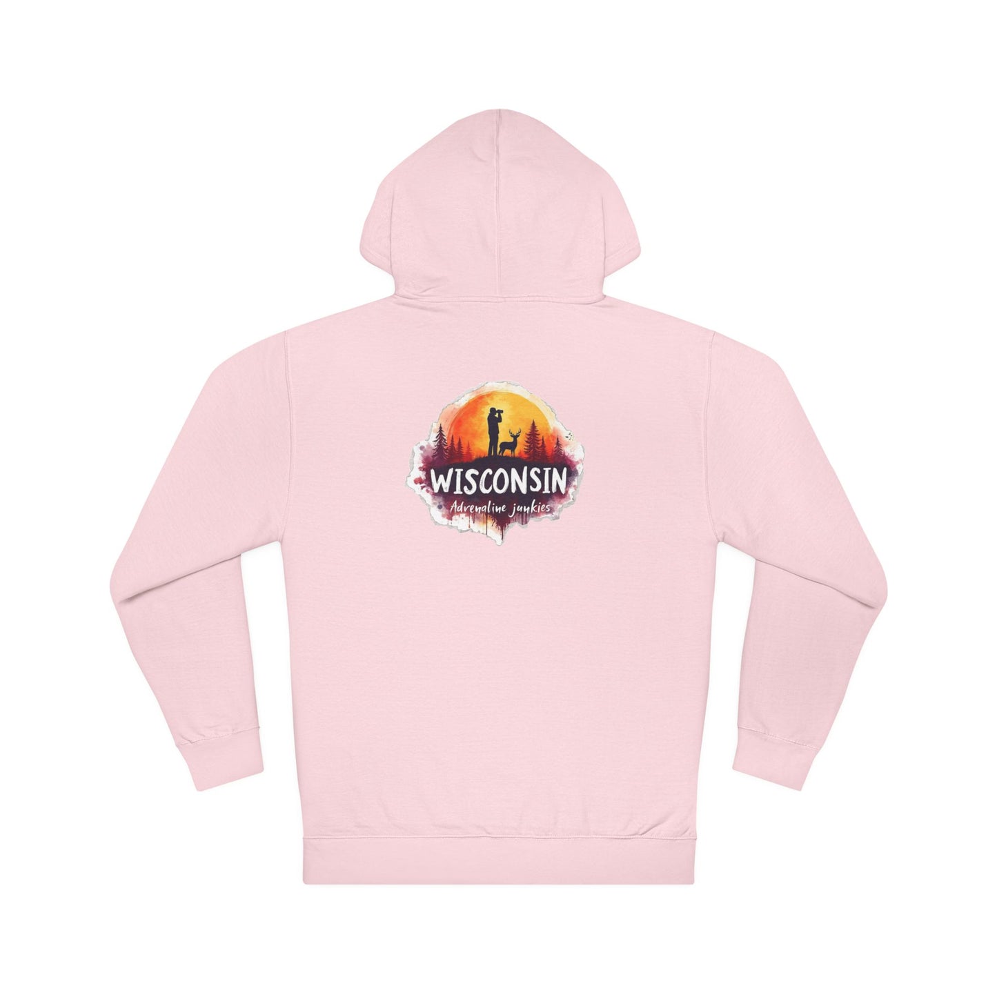 Wisconsin adrenaline junkies - Unisex Hooded Sweatshirt