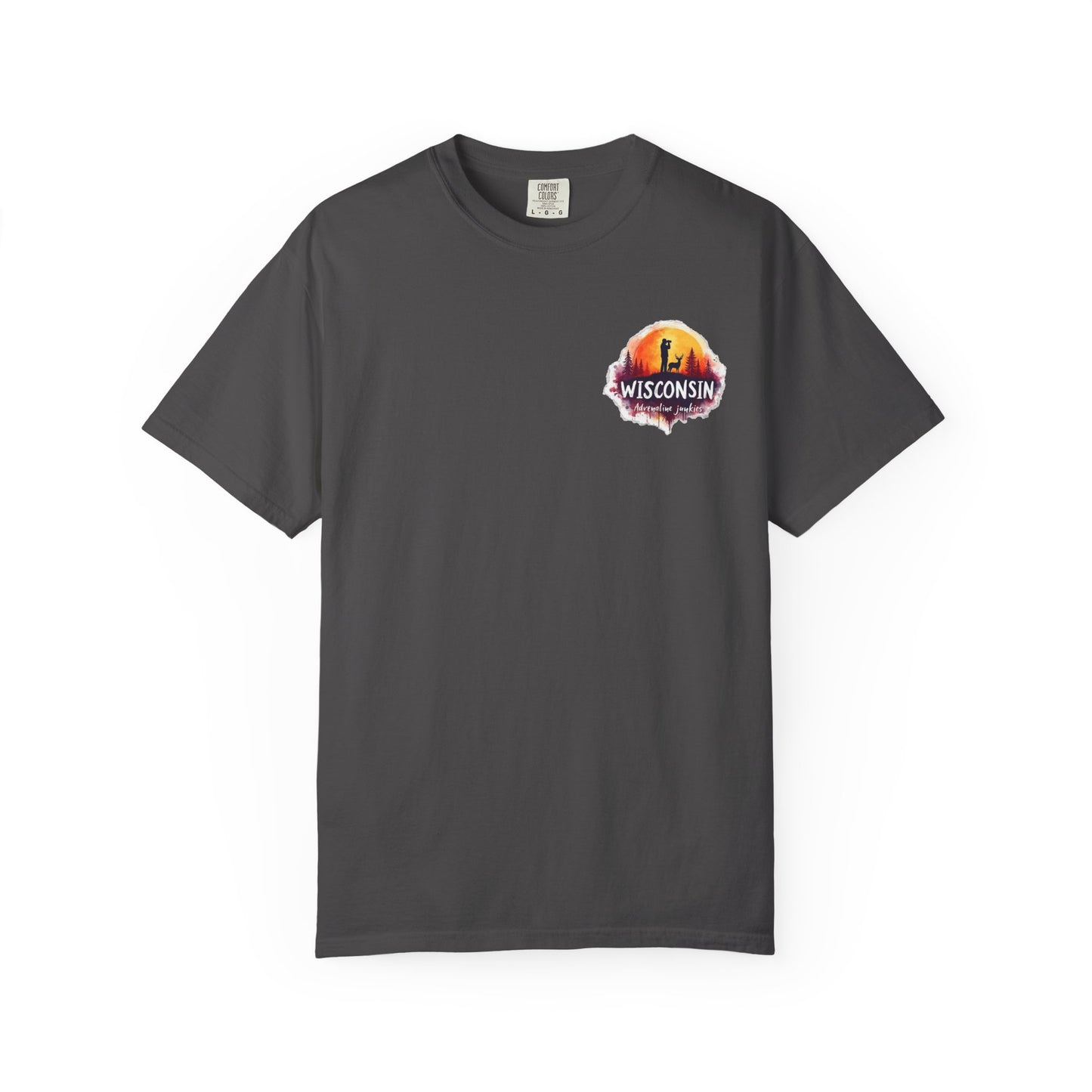 Wisconsin Adrenaline Junkies Unisex Garment-Dyed T-shirt